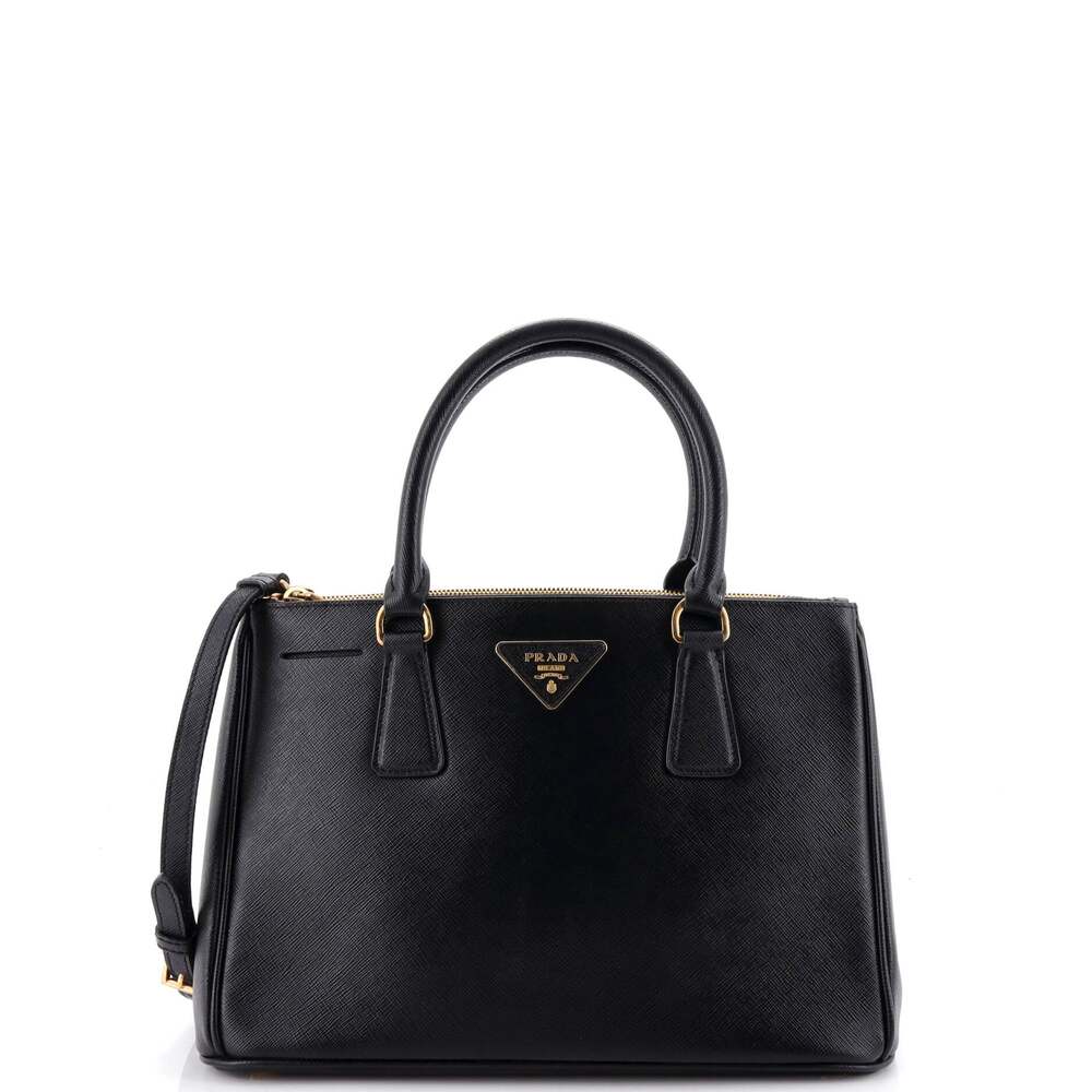 Prada Double Zip Lux Tote Saffiano #331336P14B